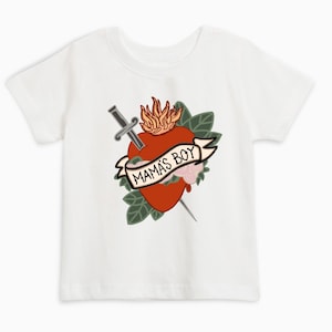 Mamas boy, Catholic apparel, Catholic saints, Catholic kids, Catholic t-shirt, Catholic gift, Valentine’s Day