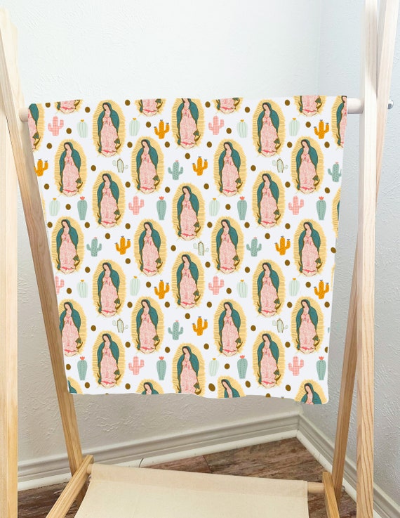 Our Lady of Guadalupe swaddle Catholic swaddle Catholic Catholic baby Catholic gift Catholic baptism gift Catholic