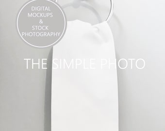 Towel And Washcloth Mockup Bathroom Towel Photo Bath Towel Etsy