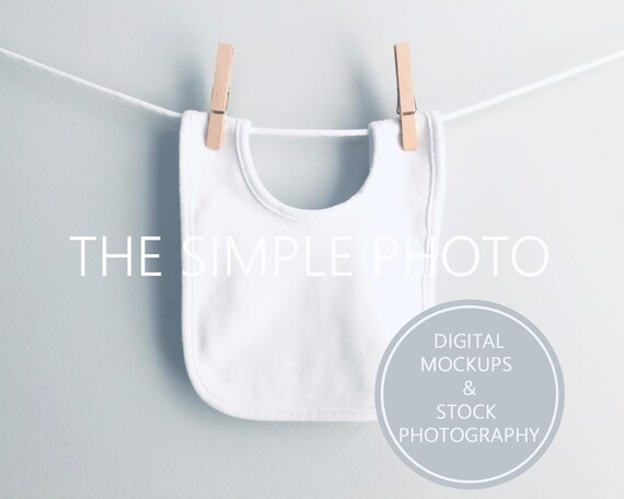 Baby Bib Mockup Photo Of Baby Bib Bib Stock