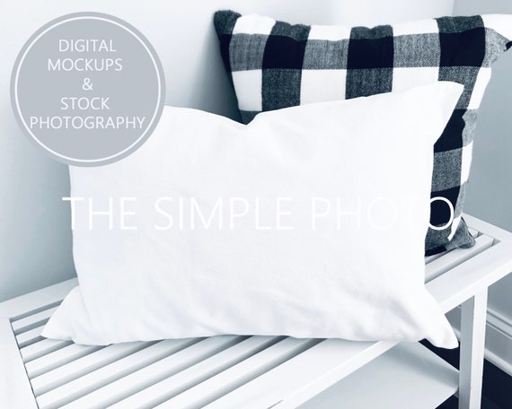 Rectangular Pillow Mockup Pillow Mockup Blank Pillow Pillow Stock