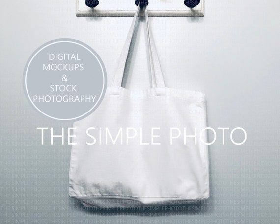 Canvas Tote Mockup Photo Of Canvas Tote White Bag