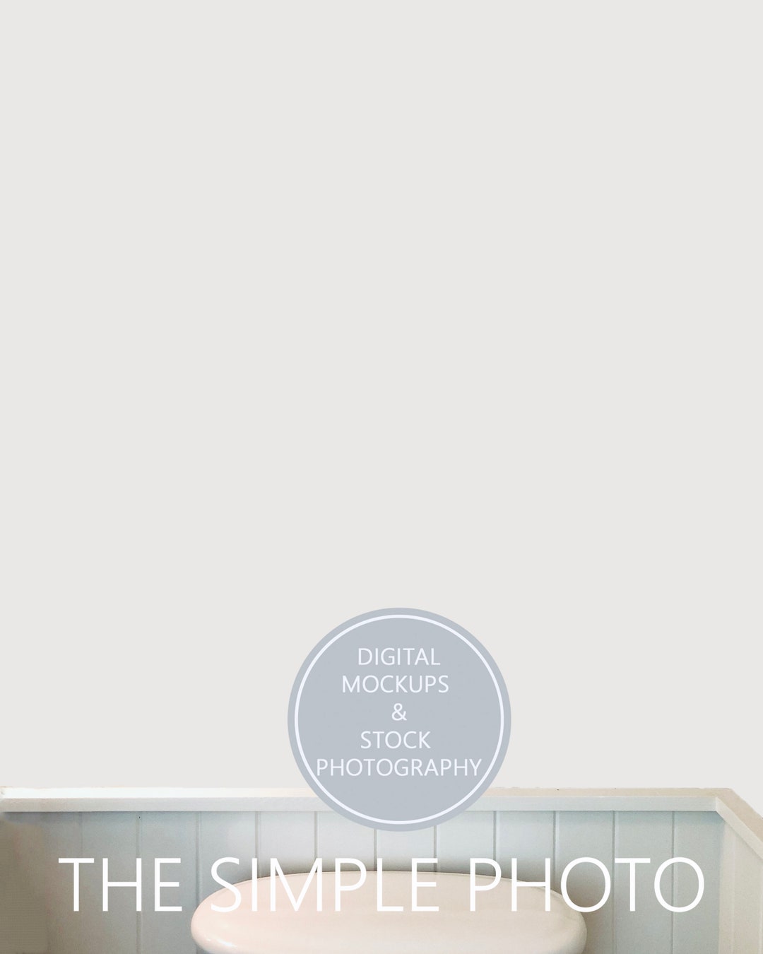 Bathroom Wall Mockup, Blank Wall, Bathroom Photo, Wall Mockup, Toilet