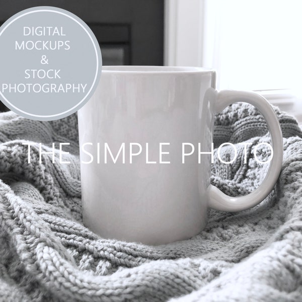 Blank Black Coffee Cup Mockup, Mug Mockup, Photo Of Coffee Mug, Styled Stock Photo, Stock Photo of Mug, Black Mug, Blank Mug Photo,Plain Mug