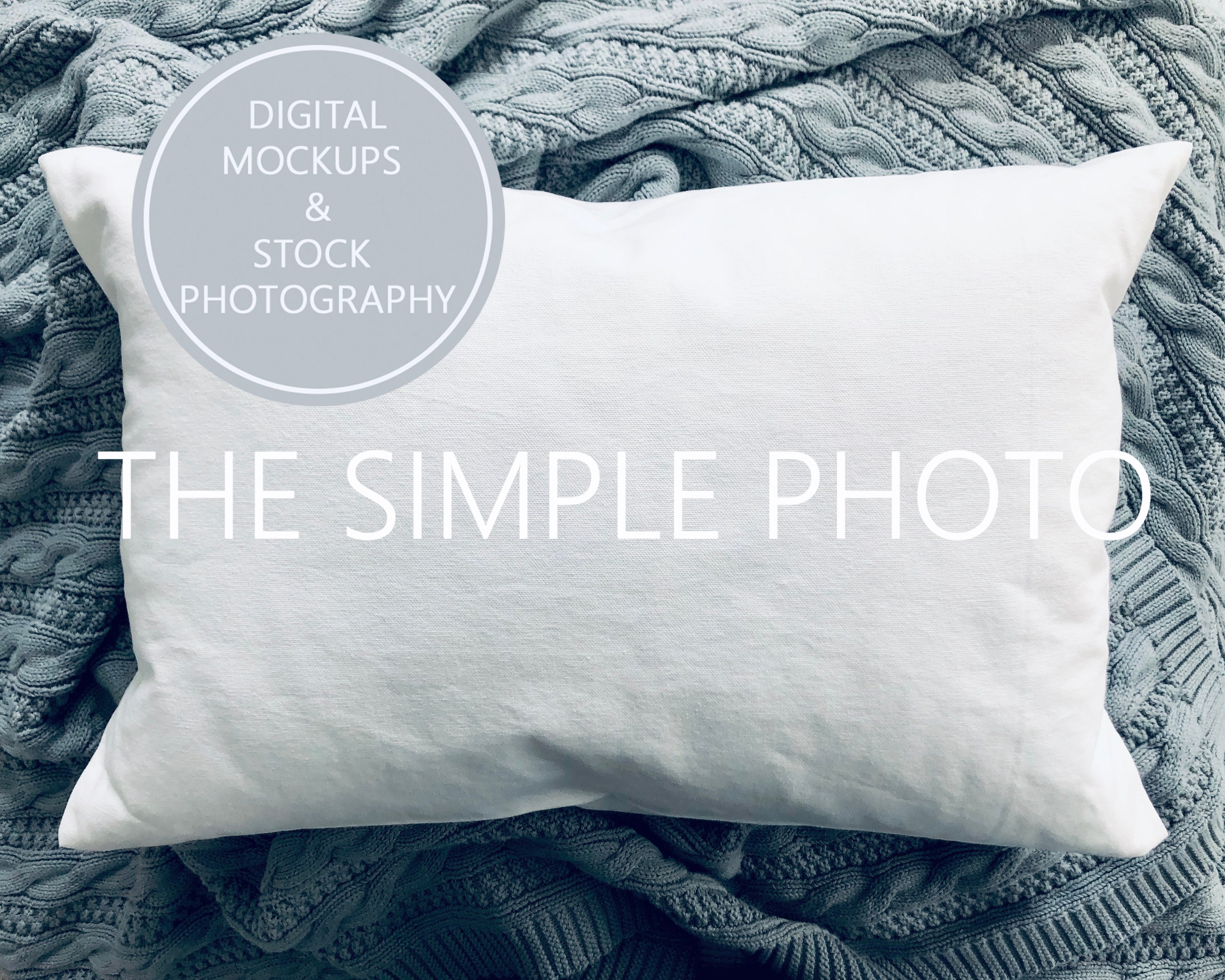 Blank Pillow Mockup Pillow Mockup Photo Of Pillow Retangular Pillow Photo Plain White Pillow Styled Pillow