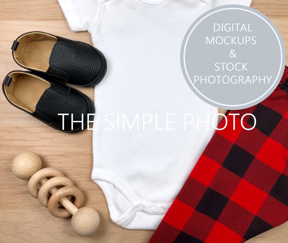 Download Baby Christmas Mockup Christmas Infant Flat Lay Winter Baby | Etsy
