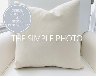 plain square throw pillows