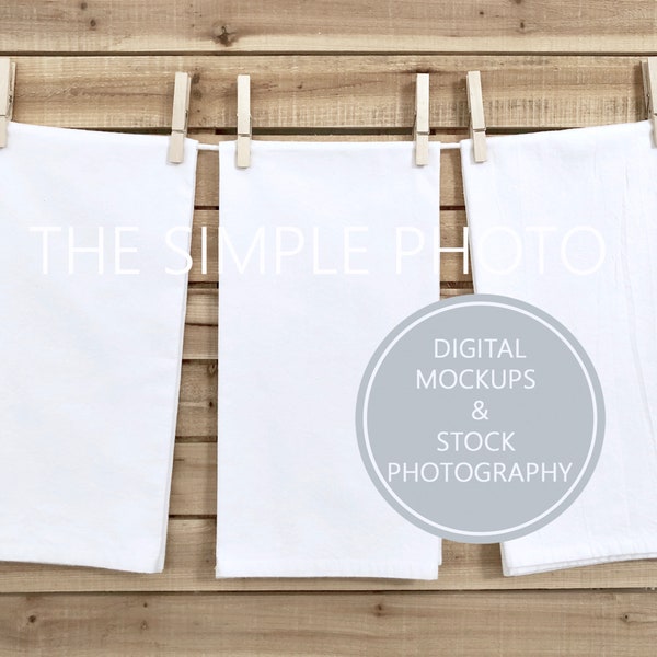 Towel Set Mockup, Kitchen Towel Photo, Kitchen Towel Mockup, Hand Towel Mockup, Stock Photography, Image of White Towels,Blank Set of Towels