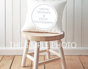 Boho Pillow Cover Mockup, White Pillow Mockup, Farmhouse Pillow Mockup, Square Pillow Mockup, Blank Pillow Mockup, Square Cushion Mockup