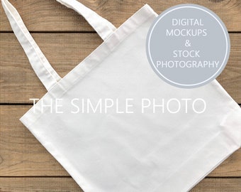 Leere Leinwand Einkaufstasche Mockup, Tote Styled Fotografie, Canvas Bag Fotografie, leere Leinwand Tote, Foto von Canvas-Tasche, schlichte weiße Tasche, Mockup