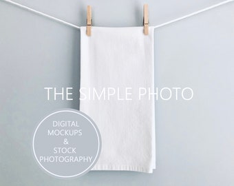 Blank Towel Mockup, Photo of Towel, Towel Stock Photo, Styled Photo, Mock Up of Towel, Mockups, Towel Background, Digital Towel Mockup, JPEG