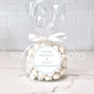 Guest Favor Bag Label Mockup Thank You Favor Sticker Mockup Wedding Shower Favor Mockup Sweets Gift Bag Mockup Birthday Party Favor Gift Tag