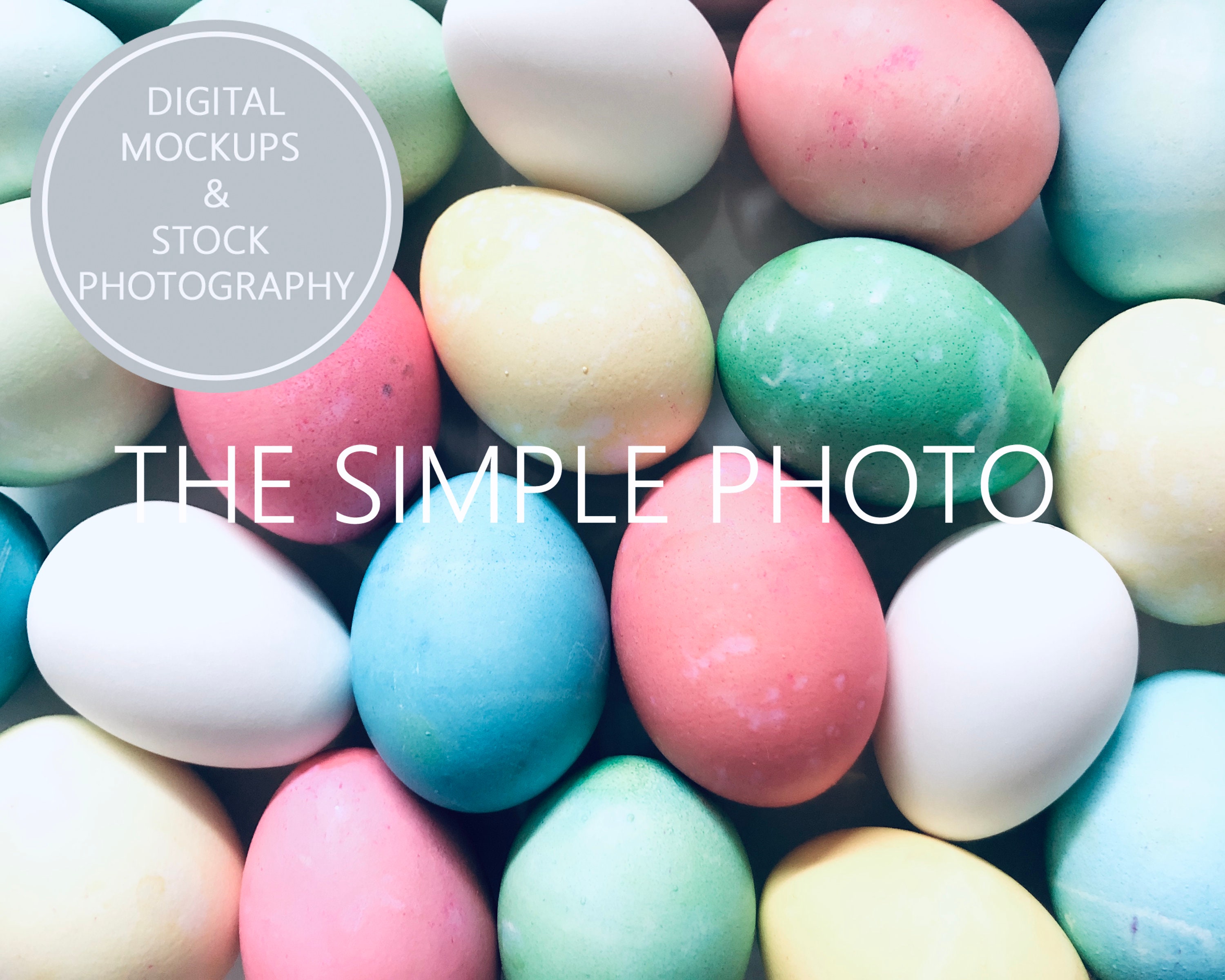 Download Easter Stock Photo Easter Photo Mockup Easter Background Etsy