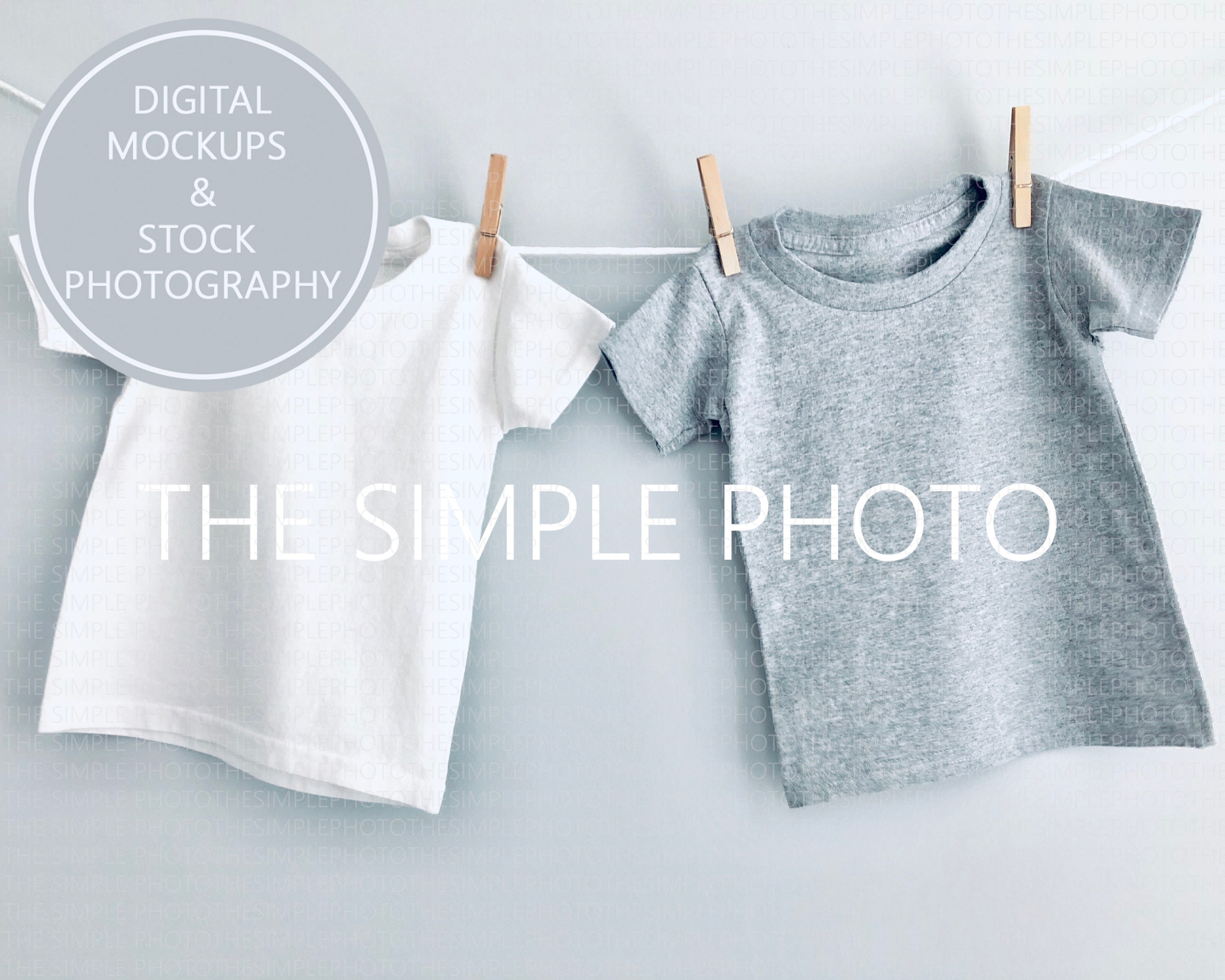 Blank Toddler TShirt Mockup Photo of Toddler TShirts Etsy