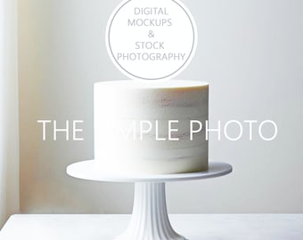 Maqueta de topper de pastel blanco, maqueta de pastel, foto de pastel, foto de stock con estilo, foto de stock de pastel, pastel con estilo, topper de pastel en blanco, maqueta de fiesta
