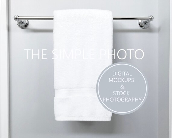 Towel Mockup Bathroom Towel Photo Bath Towel Mockup Blank Towel Mock Up Towel Photo White Towel Blank Bathroom Towels Etsy Ireland