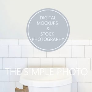 Bathroom Wall Mockup, Blank Wall, Bathroom Photo, Wall Mockup, Toilet Wall Photo, Toilet Mockup, Image of Toilet Wall, Blank Bathroom Wall