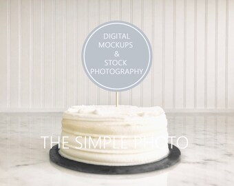 Mockup topper de pastel, Mockup de pastel, foto de pastel, foto de stock con estilo, foto de stock de pastel, pastel con estilo, topper de pastel en blanco