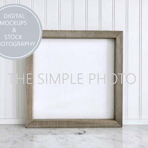 Square Wood Sign Mockup, Sign Mockup, Farmhouse sign Mockup, Stock Photo, Sign Stock Photo, Blank Square Sign, Blank Wood Sign, Sign Mockup