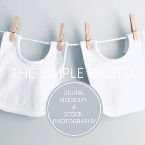 Baby Bib Mockup, Photo of Baby Bibs, Bib Stock Photo, Styled Photography, Mock Up of Baby Bib, Baby Mockup, Baby Clothes Photo,Digital Photo