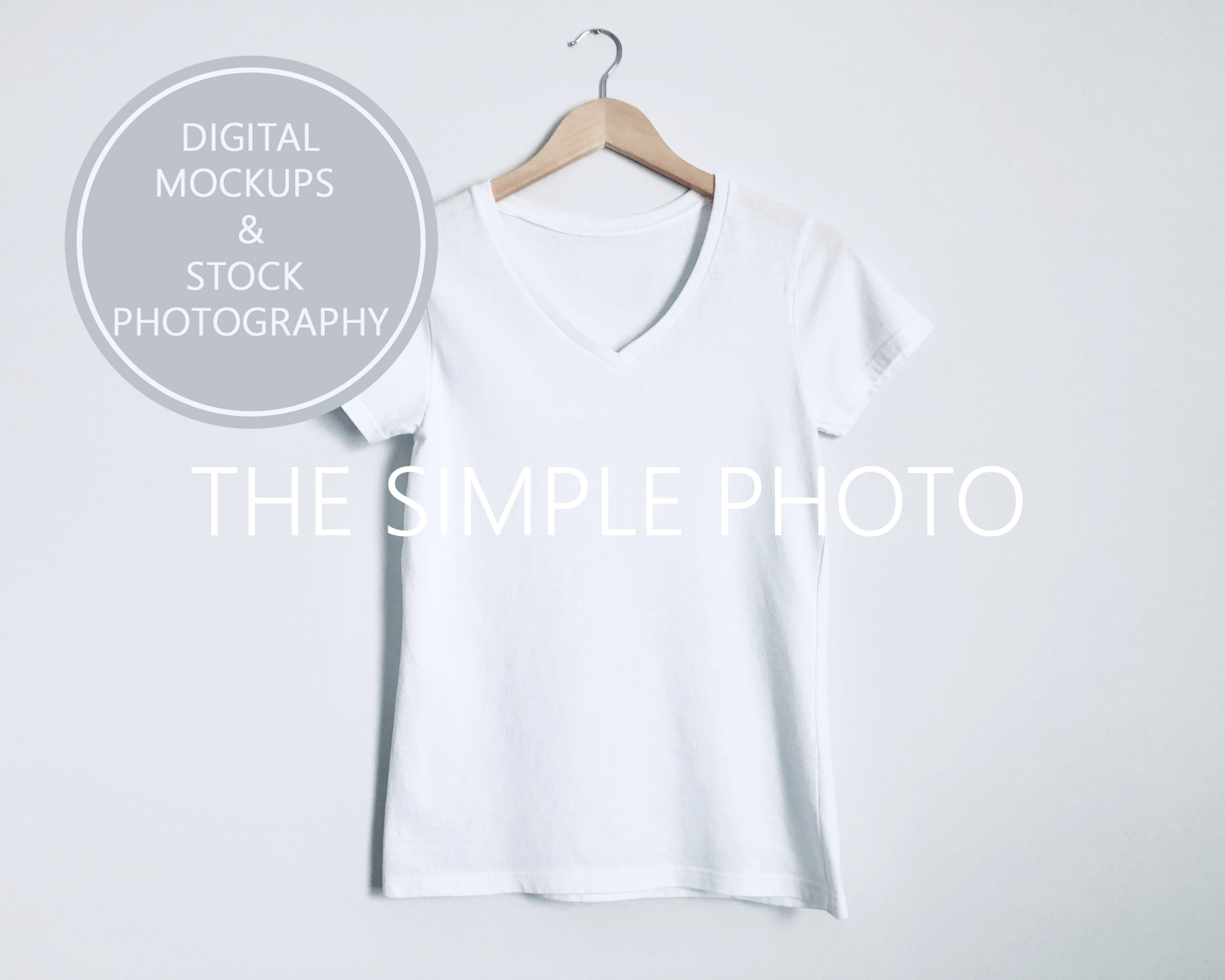Download T Shirt Mockup Blank White T Shirt Womans T Shirt Photo Etsy