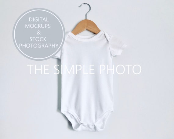 Baby Mockup Infant Mock Up Blank One Piecewhite Bodysuit Etsy