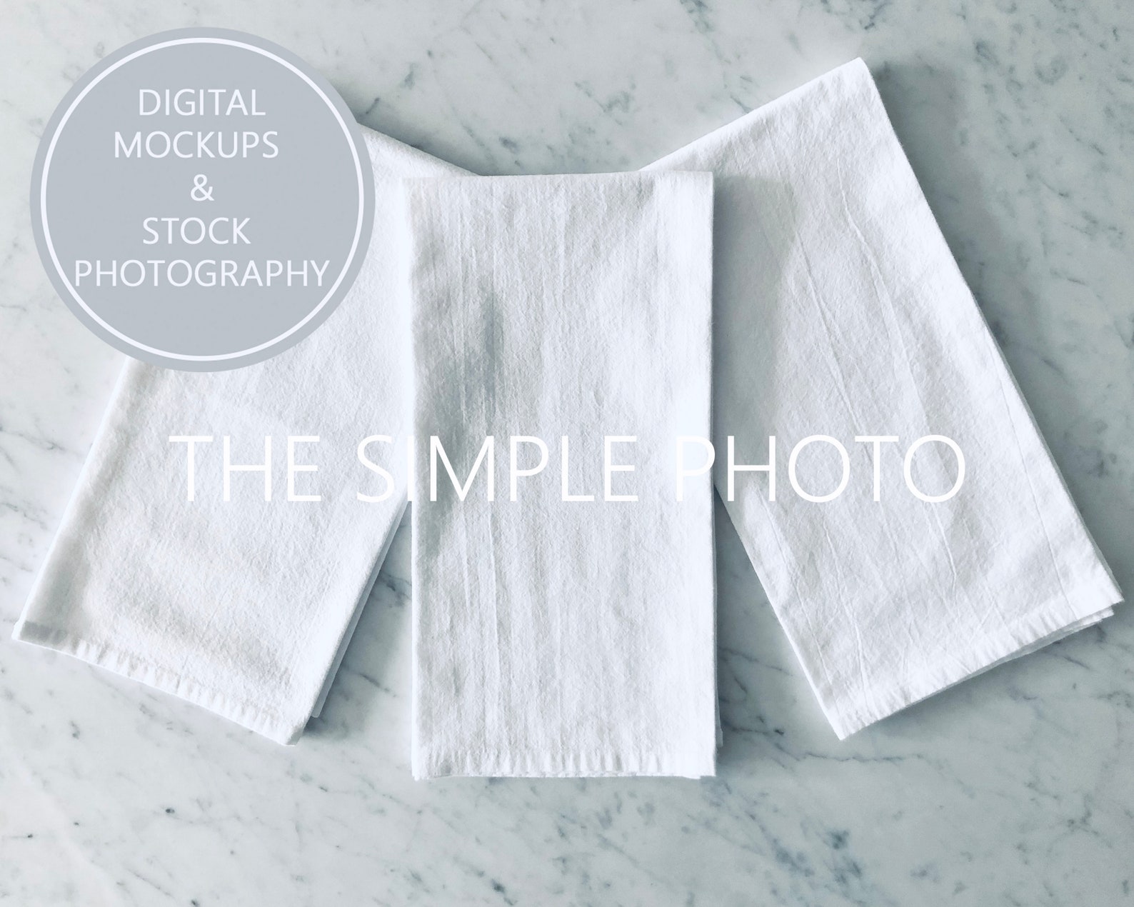 Towel Mockup Kitchen Towel Photo Kitchen Towel Mockup Hand Etsy