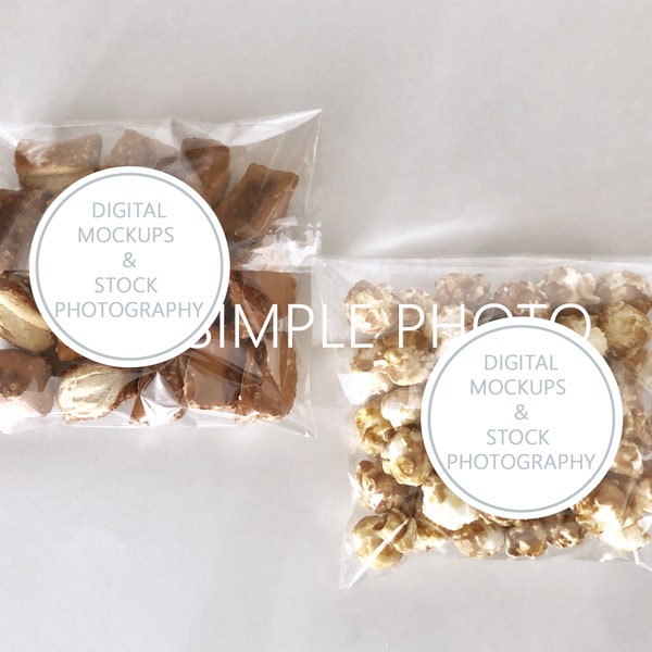 Sweet and Salty Sticker Mockup Round Label Mockup Treat Bag Label Mockup His and Her Favorites Favor Mockup Tag Mockup Treat Sticker Mockup