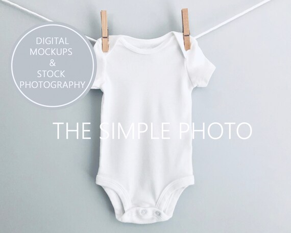 Download Baby One Piece Mockup Baby Romper Body Suit Mockup Baby Romper Suit Mockup Scene Setter Fashion Stock Photography Backdrops Props Party Decor