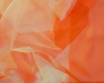 Contemporary Original Fine Art Limited Edition Orange Abstract Photograph