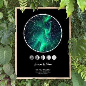 The perfect keepsake for the couple: a custom star map showing how the sky looked in that special moment of time. The perfect gift for the celestial lovers, moon lovers, astronomy lovers or a nature lover.
 personalized new baby star map
birth of baby night sky print
custom constellation baby gift
map of stars on baby’s birthday
nursery wall art star map
baby arrival star chart print
family constellation poster
newborn astrology star map
star map for baby shower gift
custom sky map new parents