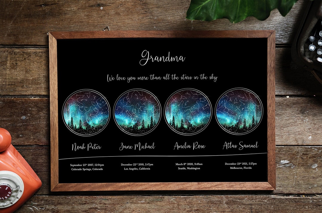 2 3 4 Custom Star Maps by Date - Il 1080xN.4782425596 Bhq0 