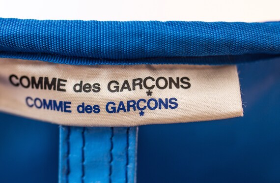 COMME DES GARÇONS – Rare vintage blue designer ha… - image 5