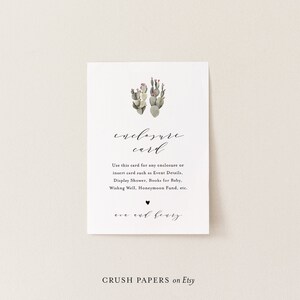 Cactus behuizing kaartsjabloon, bruiloft details, woestijn bruids douche, details, boek aanvraag, display douche, INSTANT DOWNLOAD #012-206EC