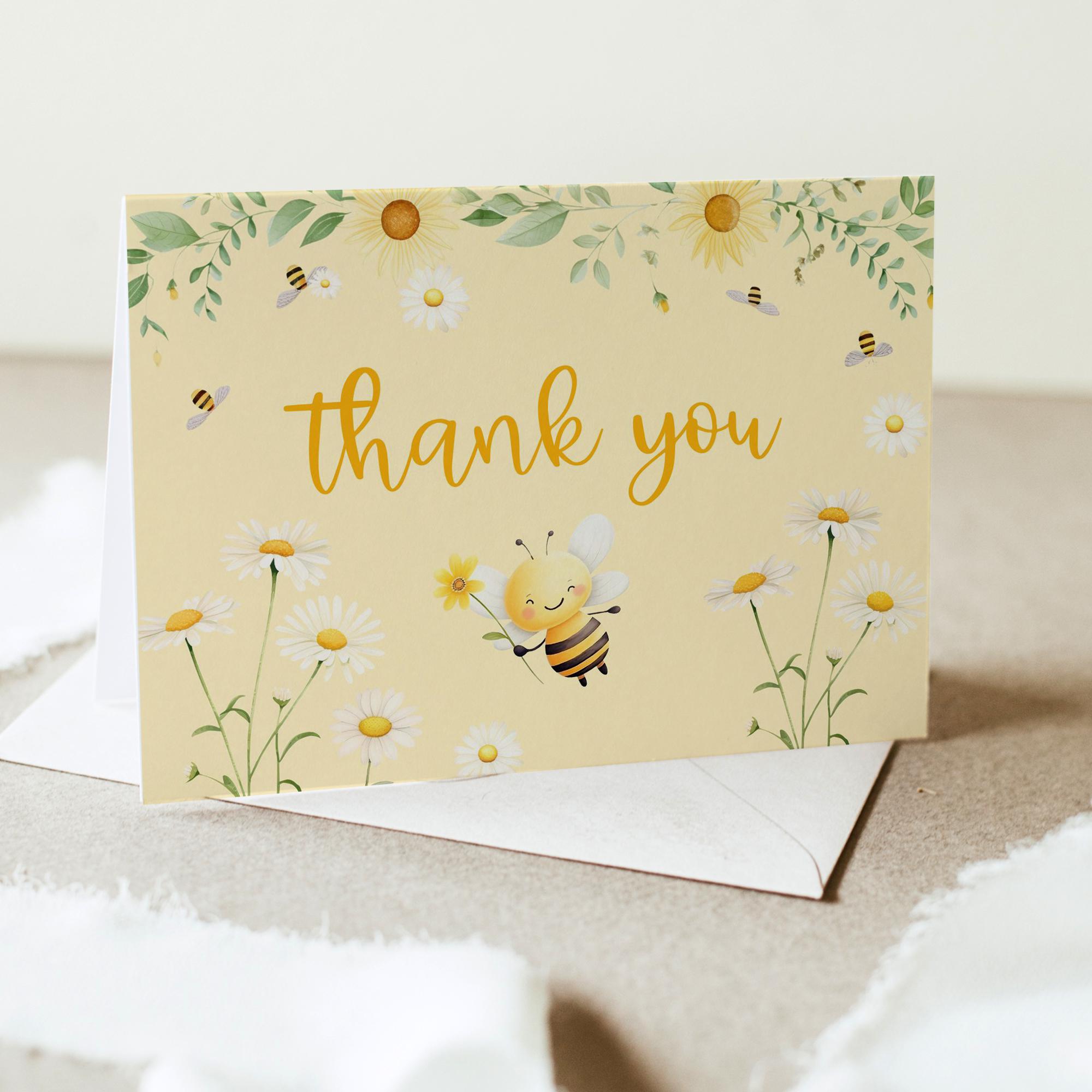 Confezione 50 Biglietti Di Ringraziamento Con Sole Ad Acquerello - Con Buste E Adesivi - 10x15 Cm