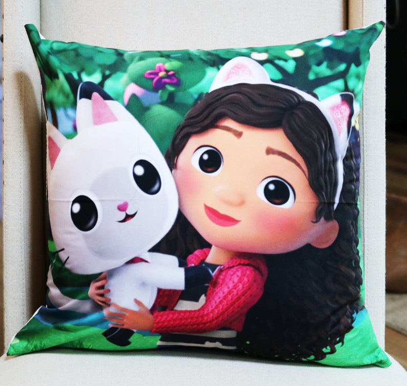 Kids Gabby's Dollhouse Gabby Cats Personalized Pillow Case Etsy