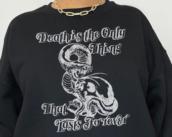 Ropa gótica grunge Ropa informal japonesa Sudadera de cuello redondo de gran tamaño Ropa punk Tallas grandes Sudadera gótica con calavera y esqueleto Otoño Halloween