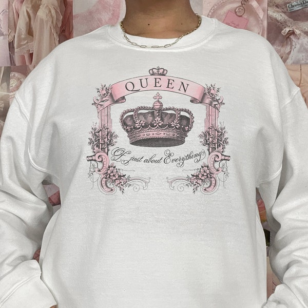 Coquette Clothing Princesscore Royalcore Cottagecore Sweater Coquette Shirt Coquette Aesthetic Princess Aesthetic y2k Sweater y2k Clothes