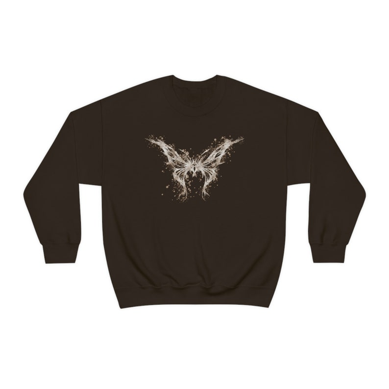 Fada grunge goblincore roupas y2k moda fairycore roupas escuro cottagecore y2k moletom goth grunge emo punk roupas góticas imagem 7