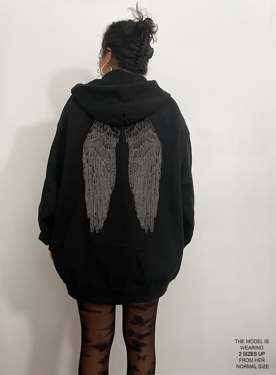 Y2k Hoodie Oversized Trendy Hoodie Dark Academia Full Zip up