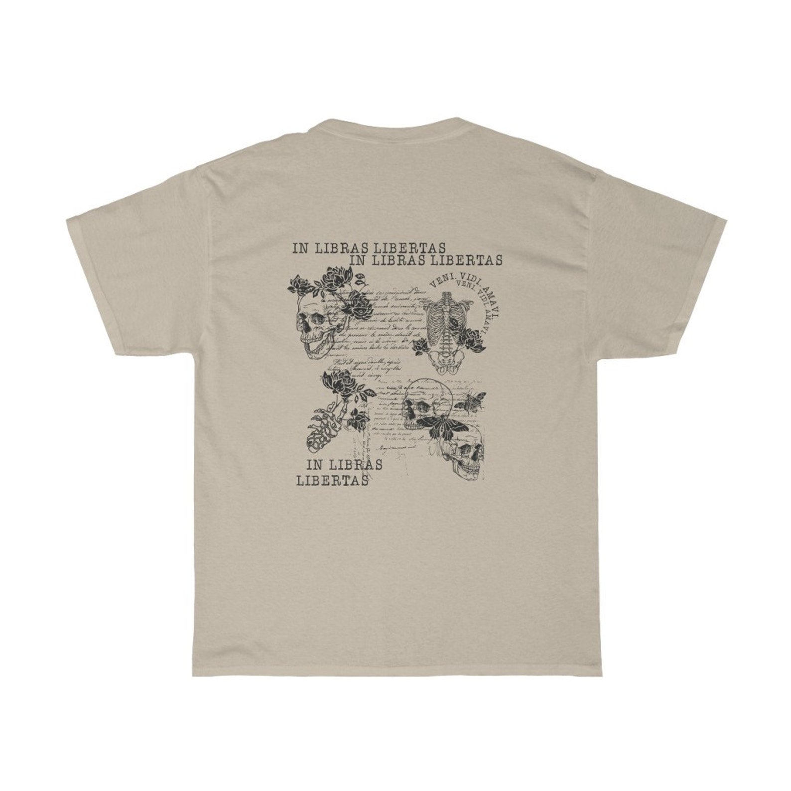 Dark Academia Clothing Skeleton Shirt Light Academia Tshirt - Etsy