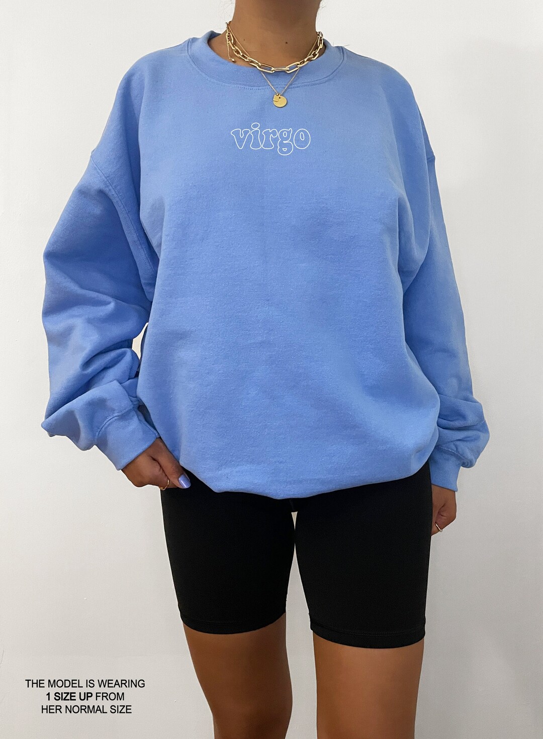 Virgo Gift Virgo Sweater Zodiac Shirt Trendy Crewneck Sweatshirt
