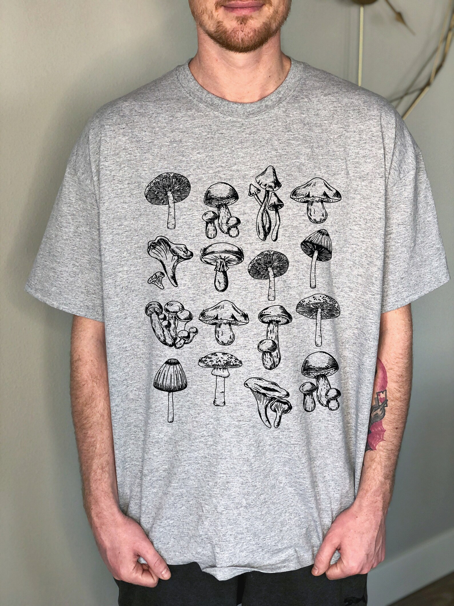 mushroom records t shirt