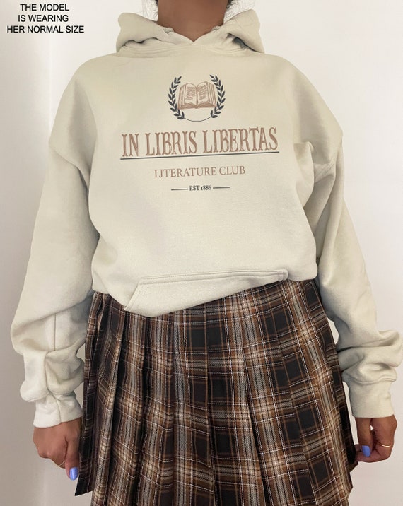 Buy Dark Academia Clothing Light Academia Clothes Aesthetic Sweater Bookish  Sweatshirt Men Dark Academia Hoodie Literary Shirt Book Lover Online in  India - Etsy