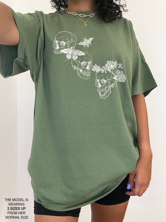 Grunge Fairycore Shirt Goblincore Shirt Goblincore Clothing Gothic Clothes Emo Clothes Soft Goth Punk Clothing Plus Size Goth Clothes