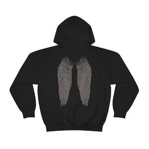 Felpa con cappuccio Y2k Felpa con cappuccio Goth Felpa con cappuccio Grunge Felpa con cappuccio Alt Plus Size Felpa con cappuccio Streetwear Goth Felpa con cappuccio gotica Abiti gotici Felpa con cappuccio spigolosa Abbigliamento gotico immagine 5