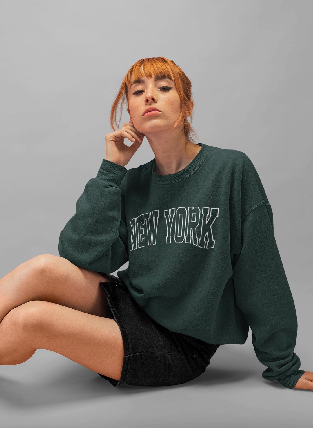 UNFINISHED SWEATSHIRT - Washed Heather – Cydnie Jordan New York