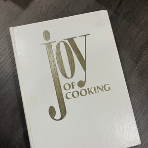 1975 The Joy of Cooking Bobbs-Merrill Co. 13th Print 1979 Vintage Cookbook Irma Rombauer Cook Book Recipes B