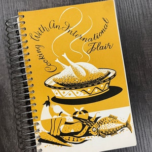 1971 Ethnic Cooking With An International Flair by Cleveland Women&#39;s Committee of Nationalities Service Center Ohio Vintage Cookbook