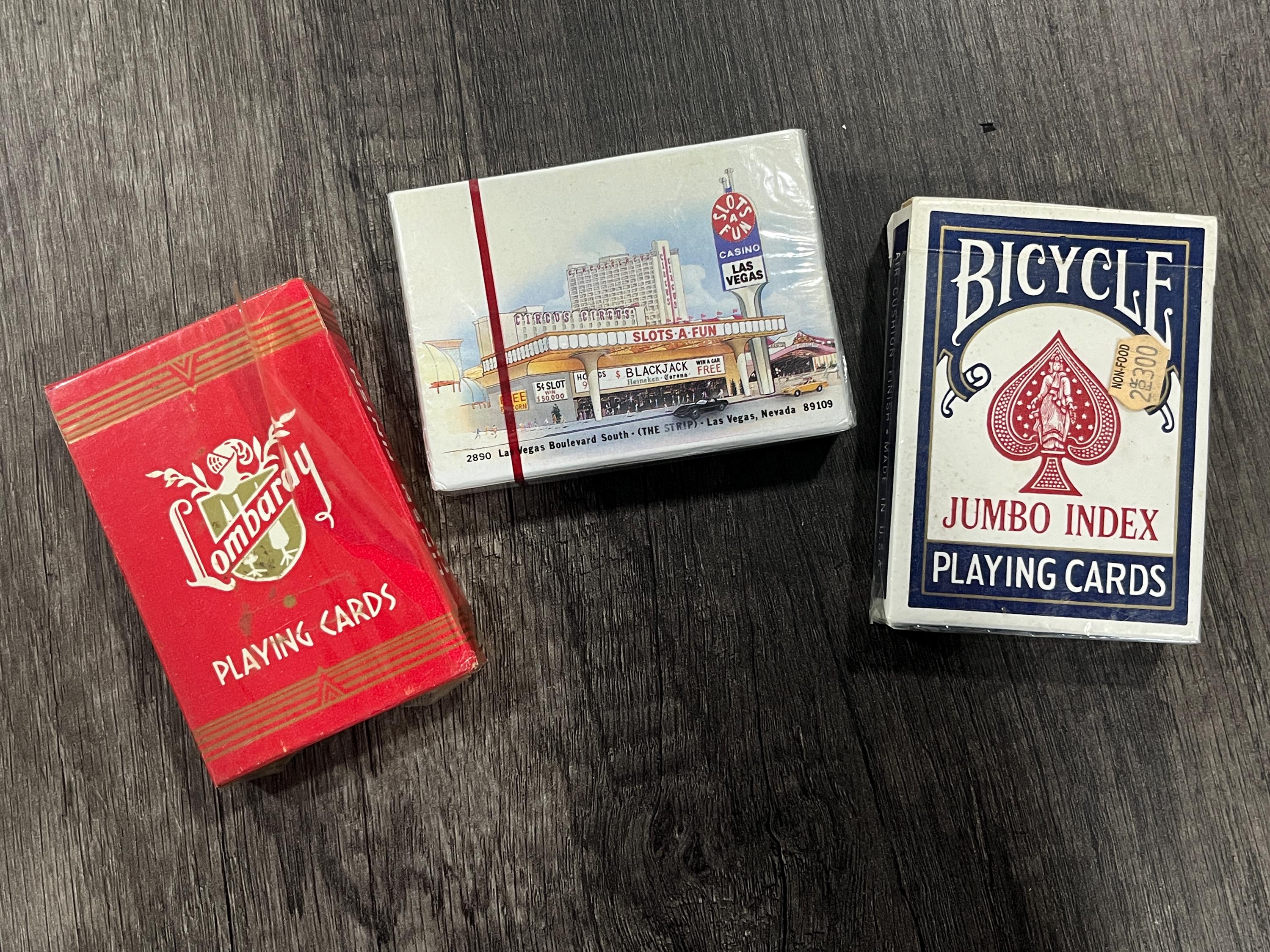 Vintage Las Vegas Deck Cards - Etsy